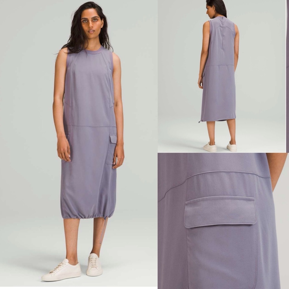 Lululemon Pocketed Drop-Waist Midi Dress
Dusky Lavender